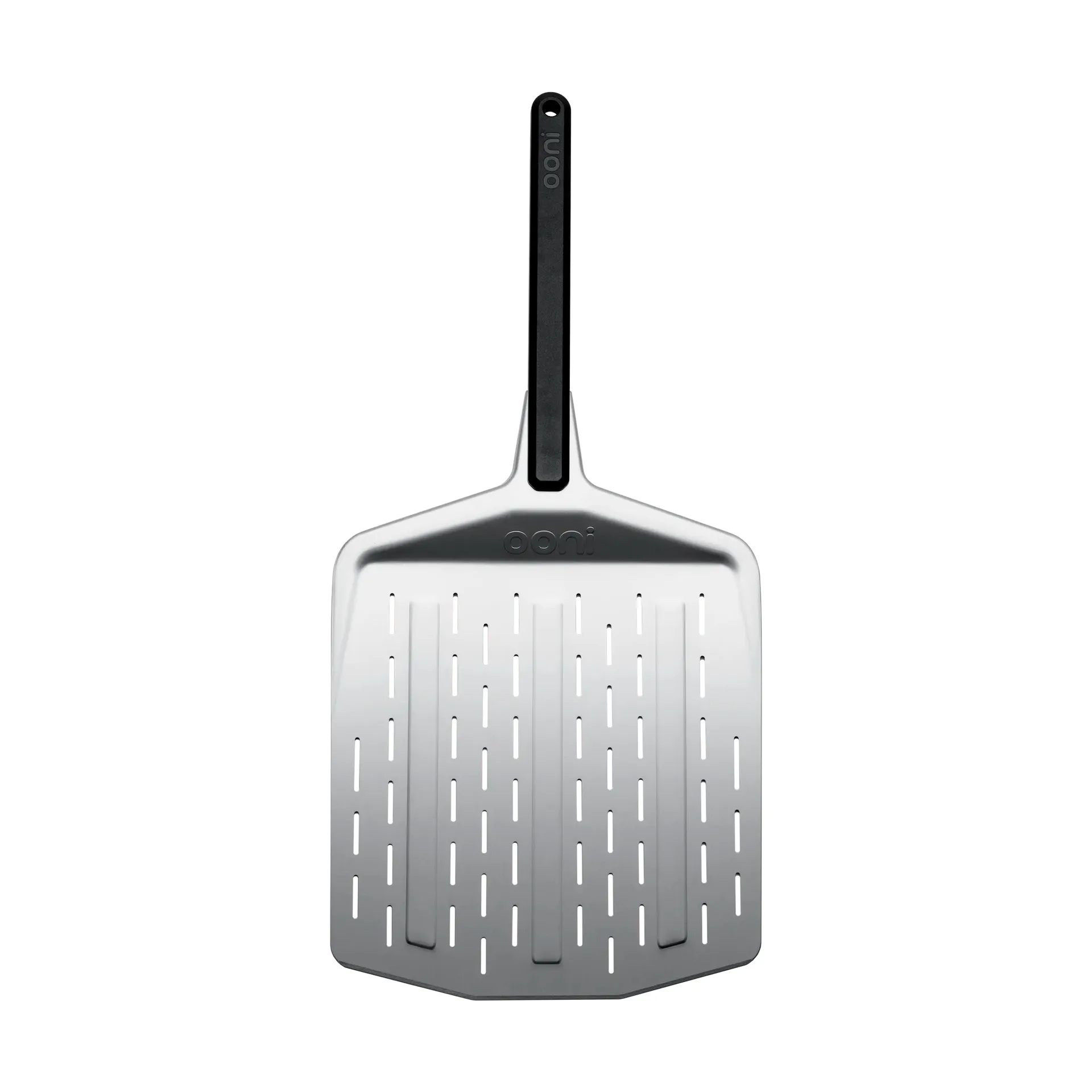 Ooni Signature perforierte Pizzaschaufel, Aluminium-Walnuss, 12 Ooni