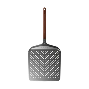 Ooni Signature perforierte Pizzaschaufel - Aluminium-Walnuss, 14 - Ooni