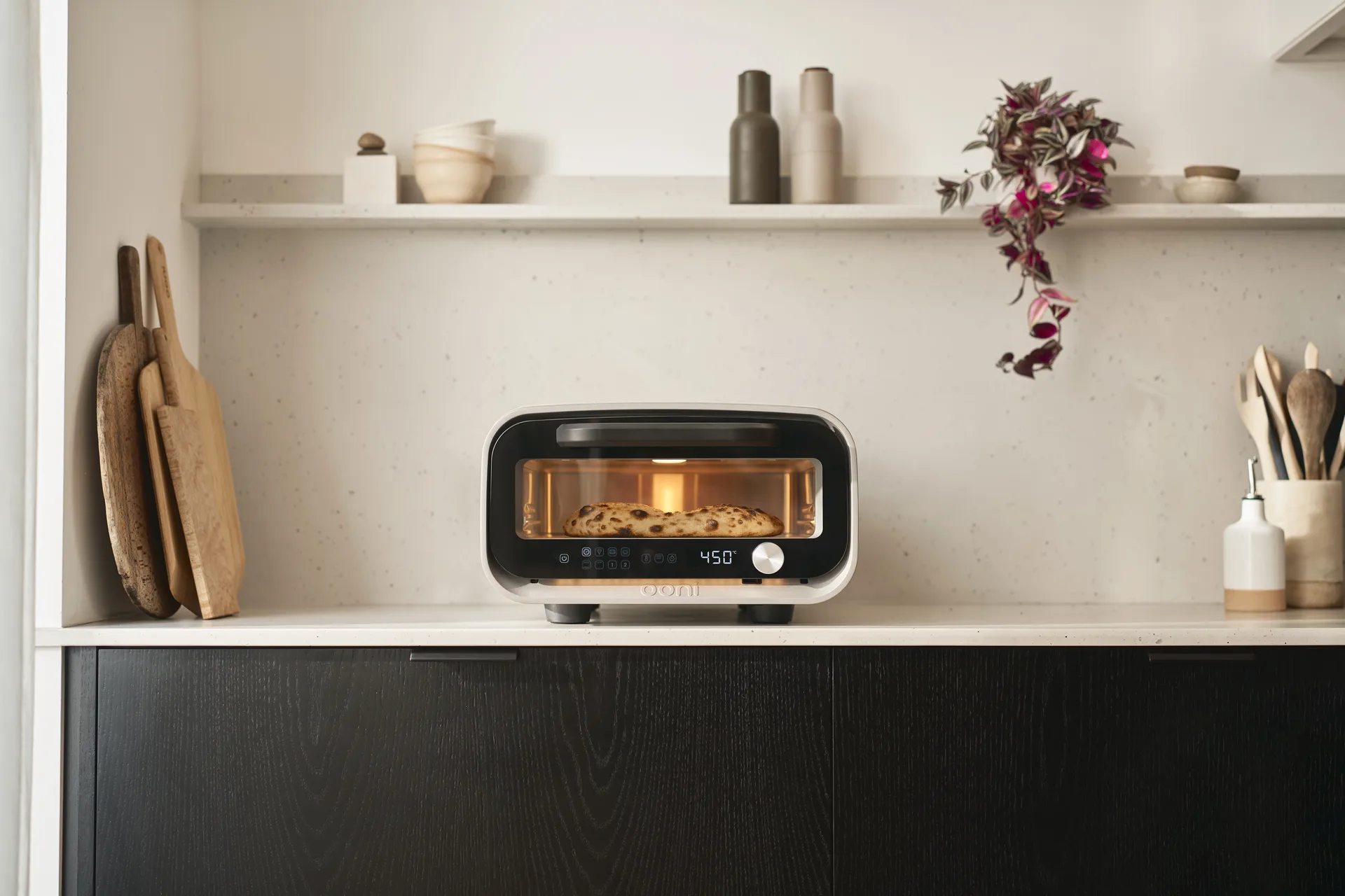 Ooni Volt 2 Elektrischer Pizzaofen, Polar white Ooni