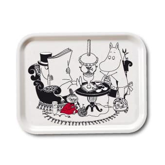 Mumin Tablett Papa Reading - 27 x 20cm - Opto Design