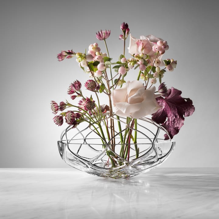 Bloom Vase, Ø 23cm Orrefors