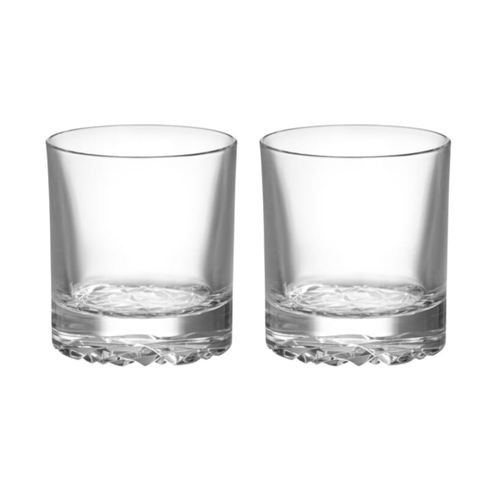 Carat Double Old Fashioned Glas 28 cl 2er-Pack, Klar Orrefors