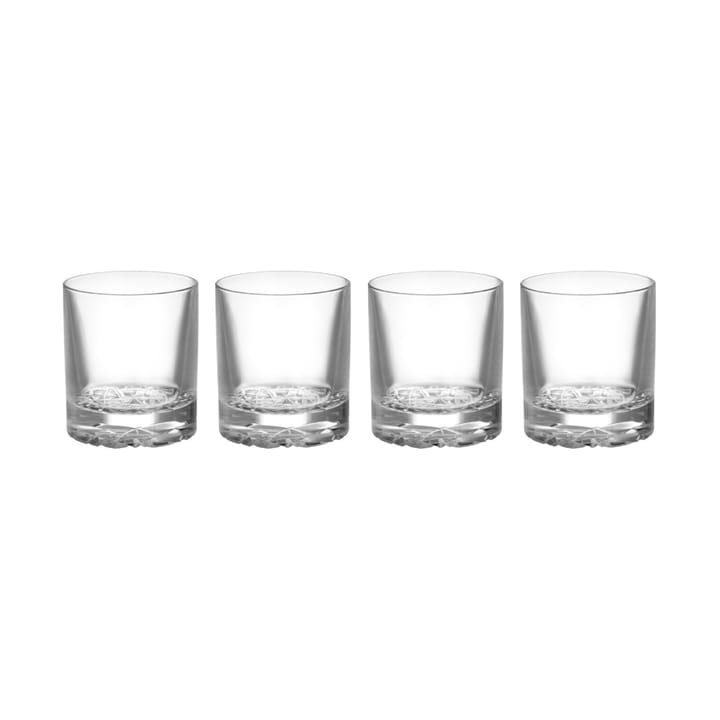 Carat Old Fashioned Glas 21 cl 4er-Pack, Klar Orrefors