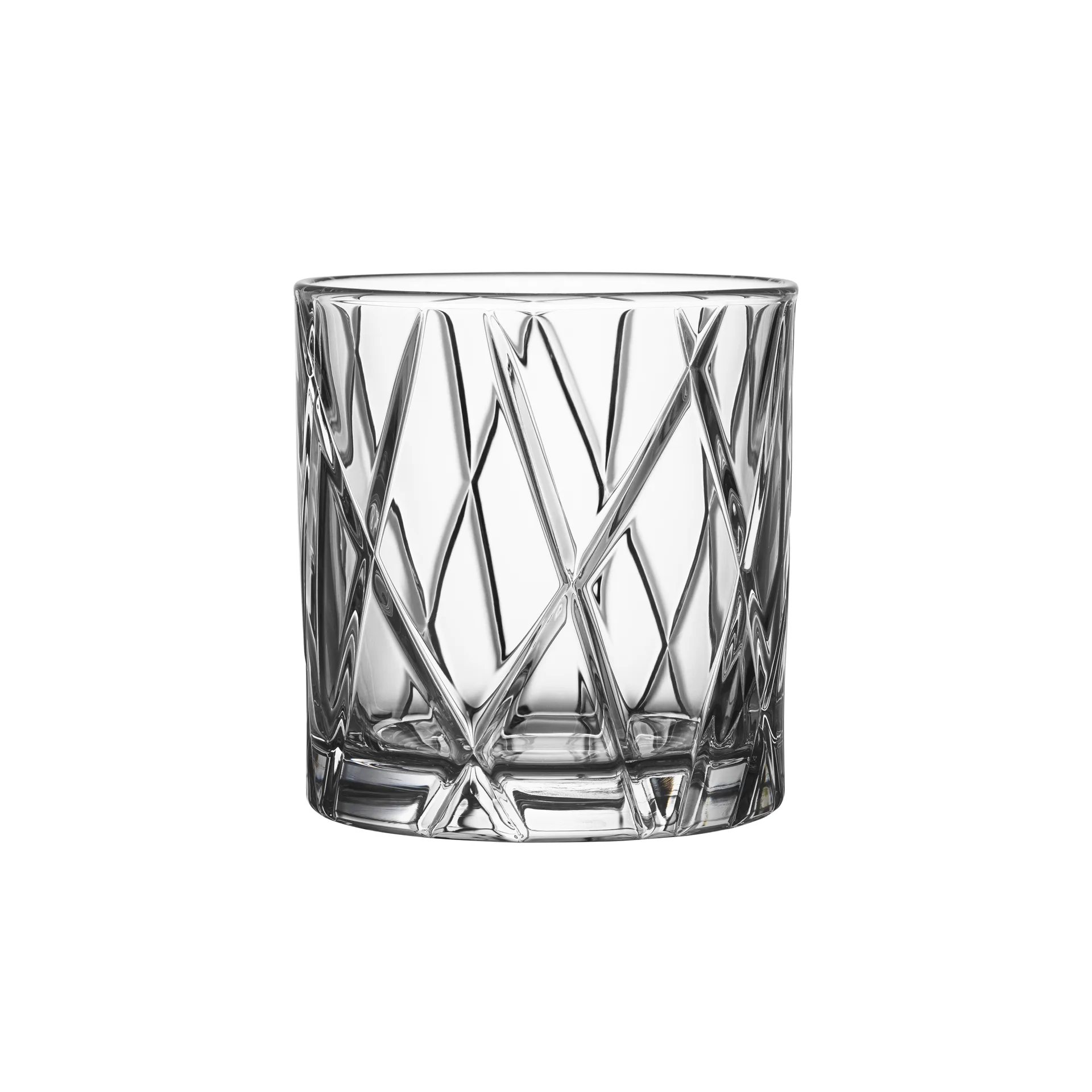 City Double Old Fashioned Glas 4er Pack, 34cl Orrefors