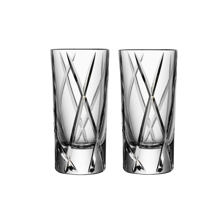 City Shotglas, 2er Pack Orrefors