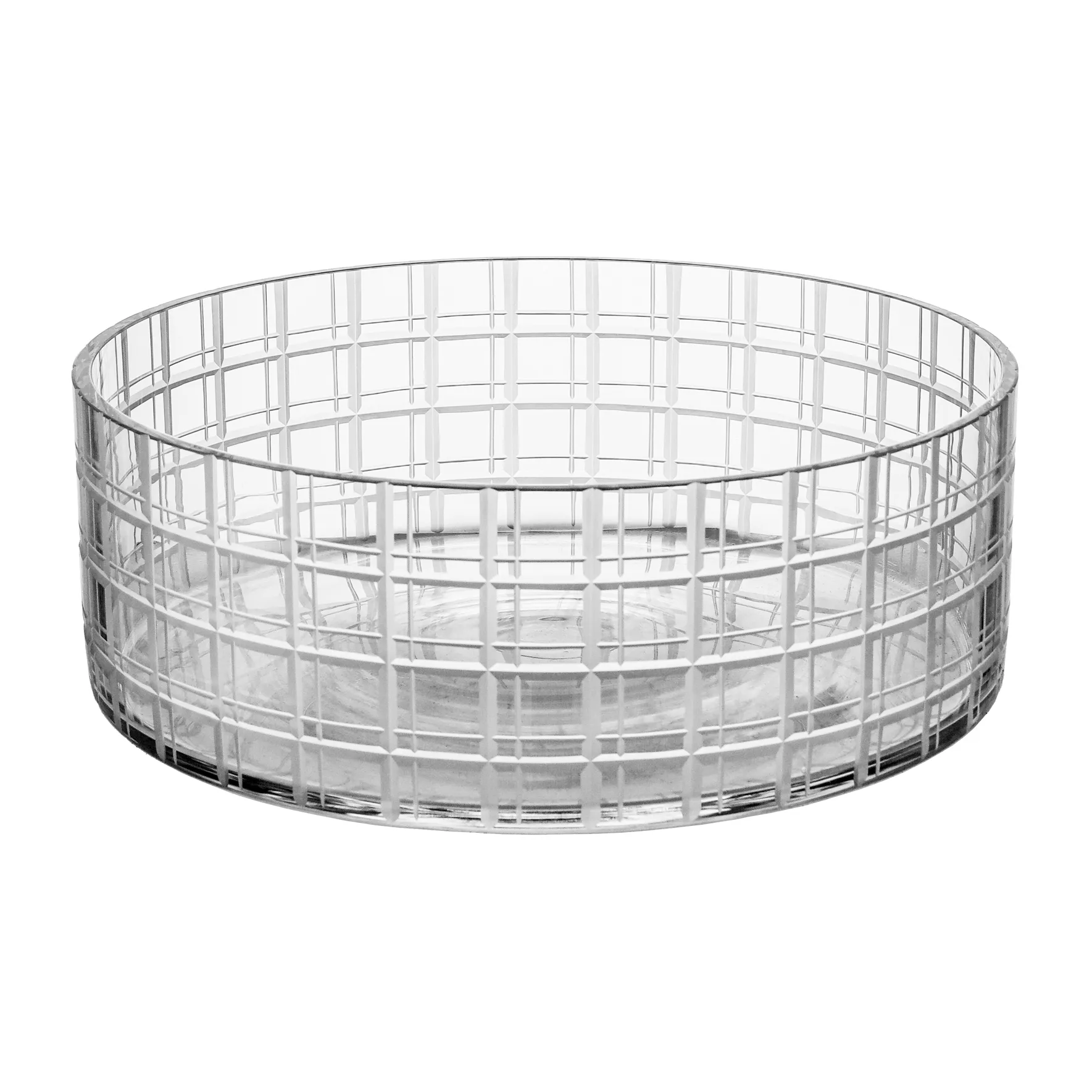 Cut in number Schale Ø27,5cm, Gittermuster Orrefors