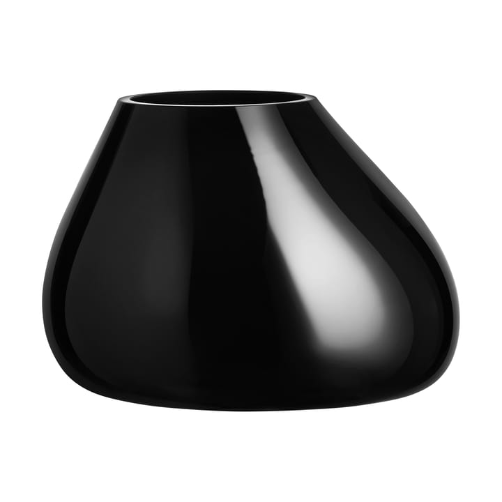 Ebon Vase 190mm, Schwarz Orrefors