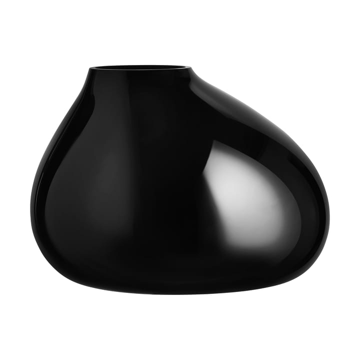 Ebon Vase 240mm, Schwarz Orrefors