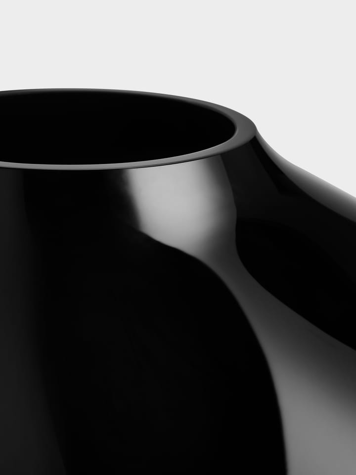 Ebon Vase 240mm, Schwarz Orrefors