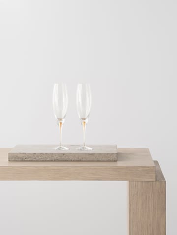 Intermezzo Champagnerglas 26cl 2er Pack - Gelbd - Orrefors