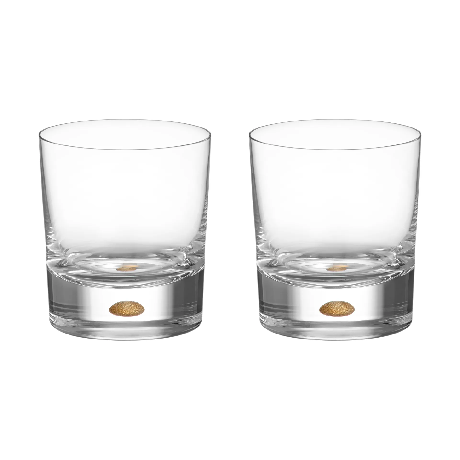 Intermezzo old fashioned 25 cl 2er-Pack, Gold Orrefors