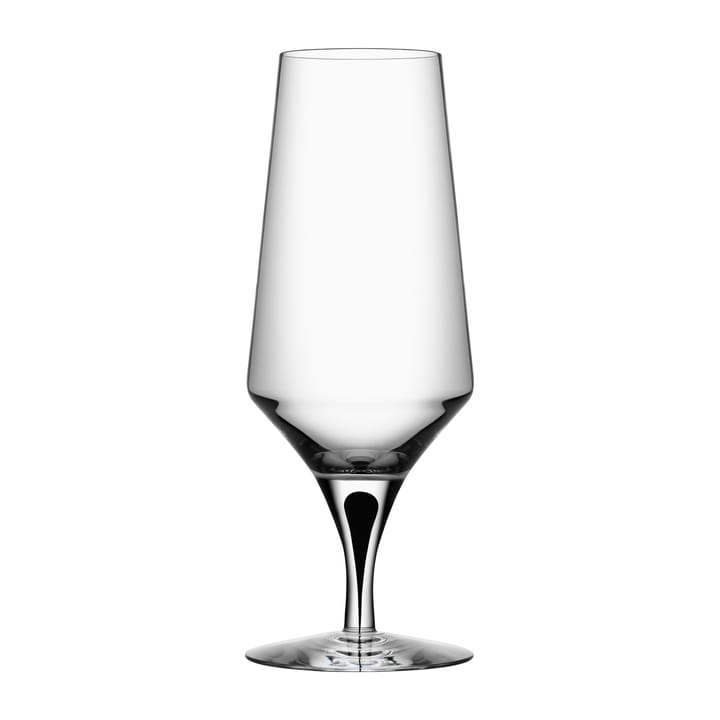 Metropol Bierglas 46cl, Clear / Black Orrefors