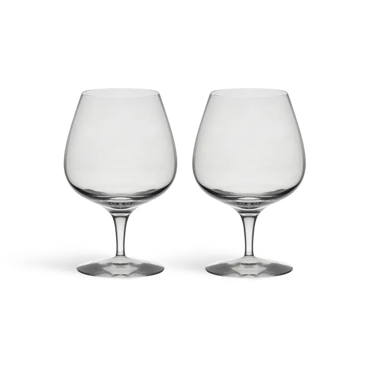 More Cognacglas - Transparent, 33 cl, 2er-Pack - Orrefors