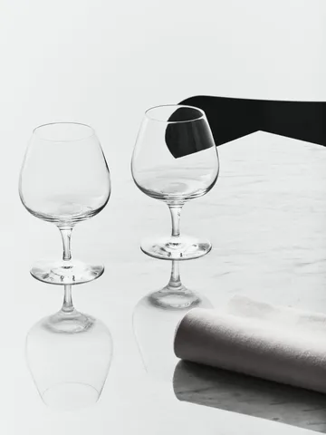 More Cognacglas - Transparent, 33 cl, 2er-Pack - Orrefors