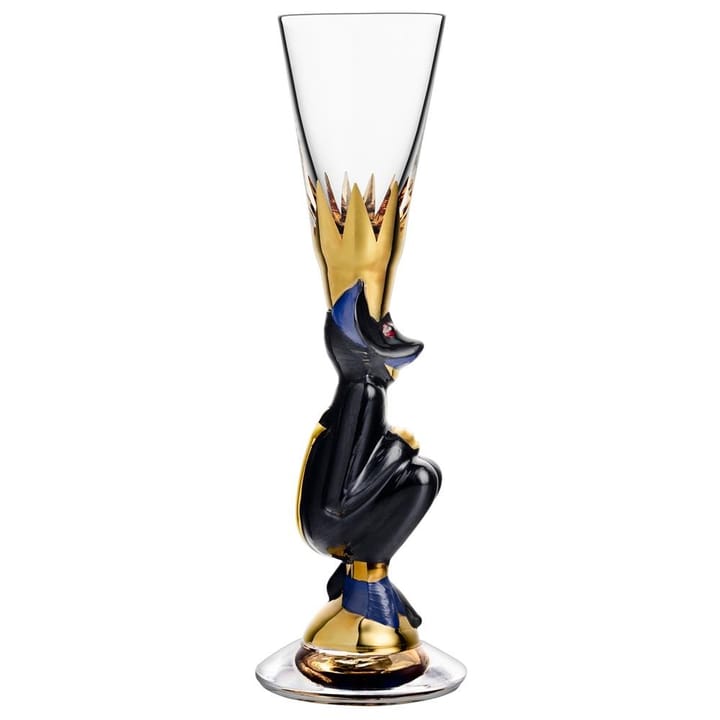 Nobelpreis Schnapsglas 4 cl, Schwarz Orrefors