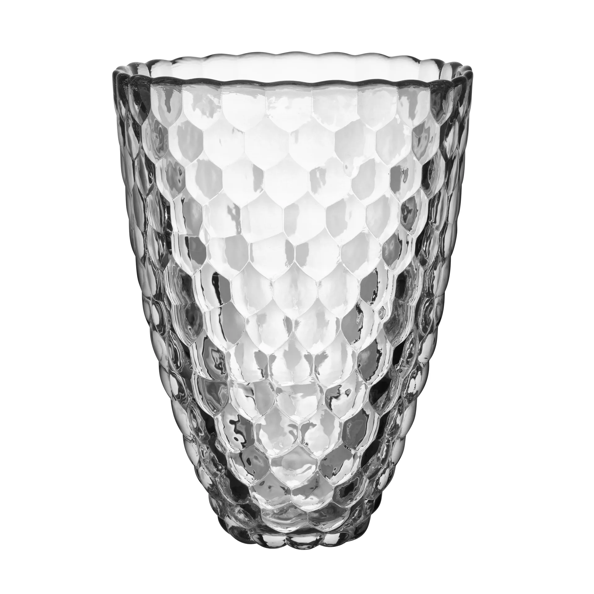 Raspberry Vase 200mm, Klar Orrefors