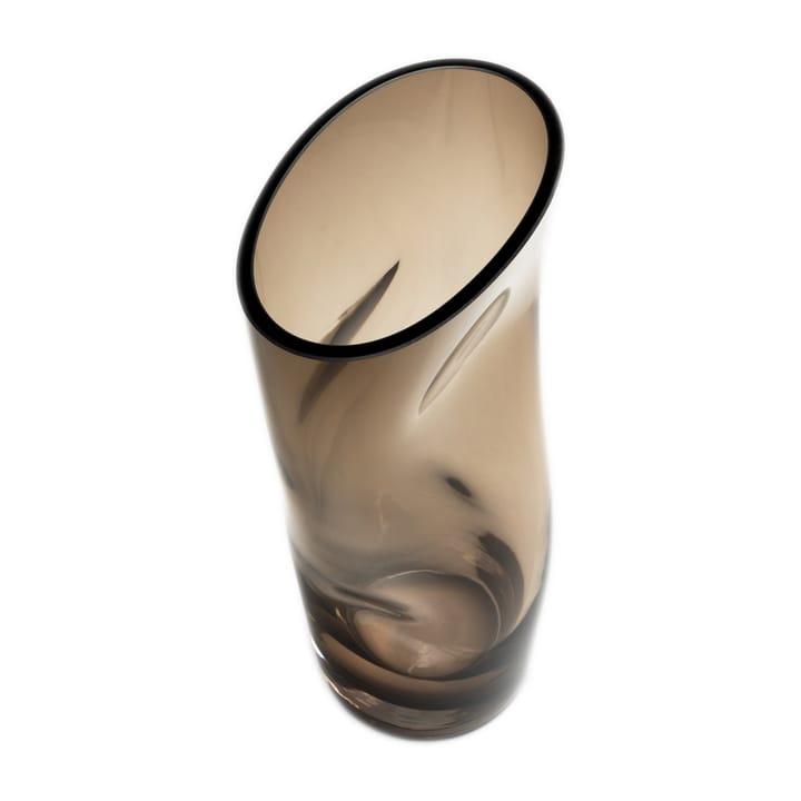 Squeeze Vase 23 cm, Braun Orrefors