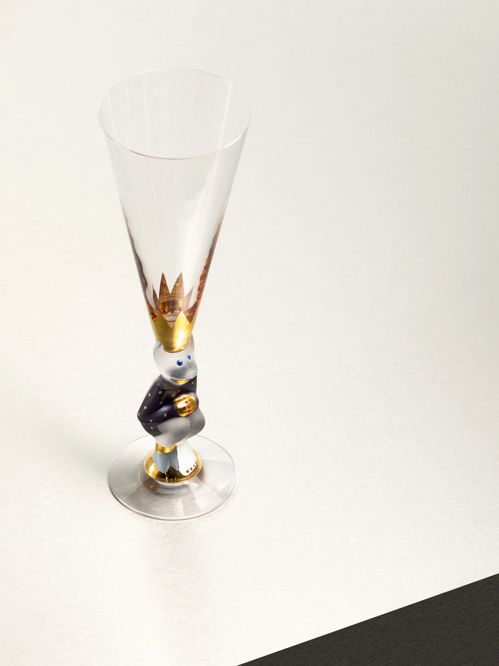 The Sparkling Devil Champagnerglas 19 cl, Lila Orrefors