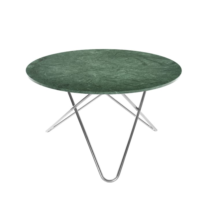 Big O Table Esstisch, Marmor indio, Edelstahlgestell OX Denmarq