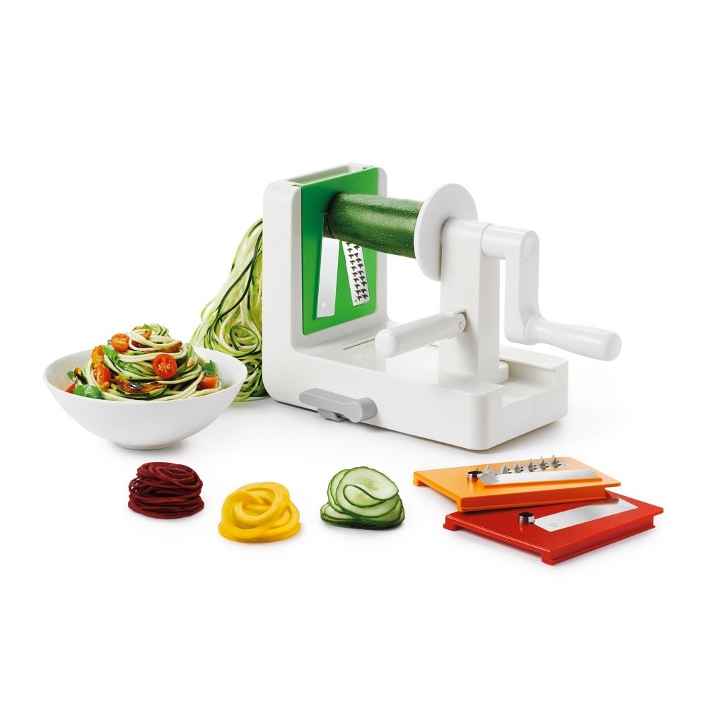 Oxo Good Grips Tisch-Gemüsespiralschneider Spiralizer Grün
