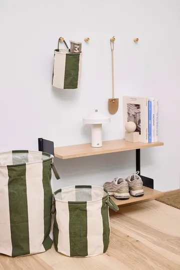 Kara Aufbewahrungskorb large Ø38x54 cm - Dark Green - OYOY