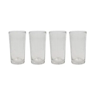Kuki Highball Glas 4er-Pack - Clear - OYOY