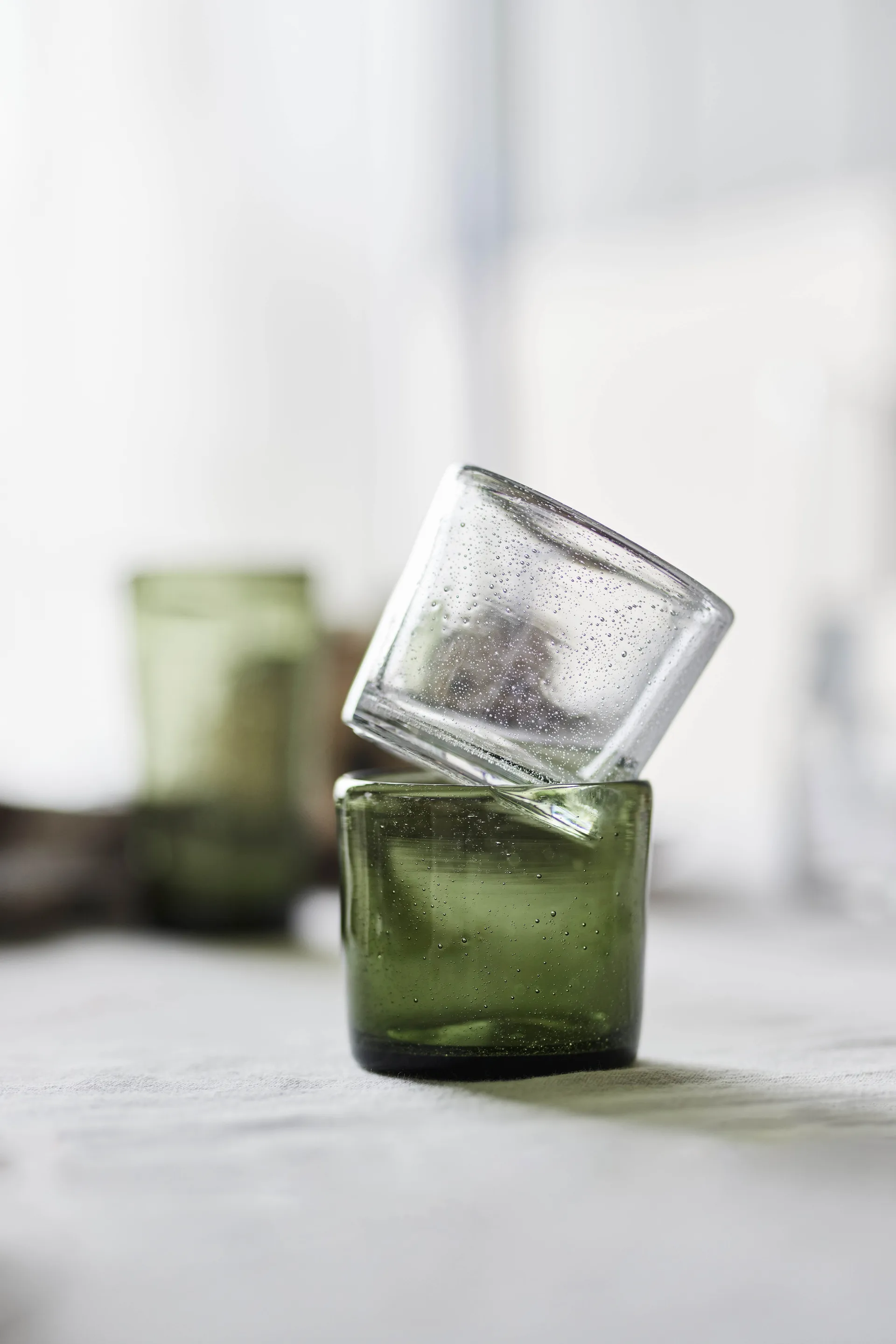 Kuki Trinkglas 4er-Pack, Clear OYOY