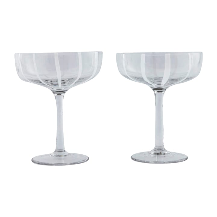 Mizu coupe Champagnerglas 2er Pack, Clear OYOY