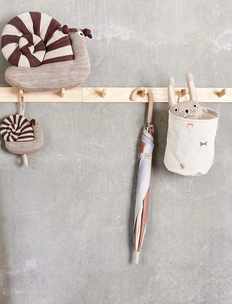 Moira Aufbewahrungskorb small Ø18x22 cm 2-teilig, Multi OYOY