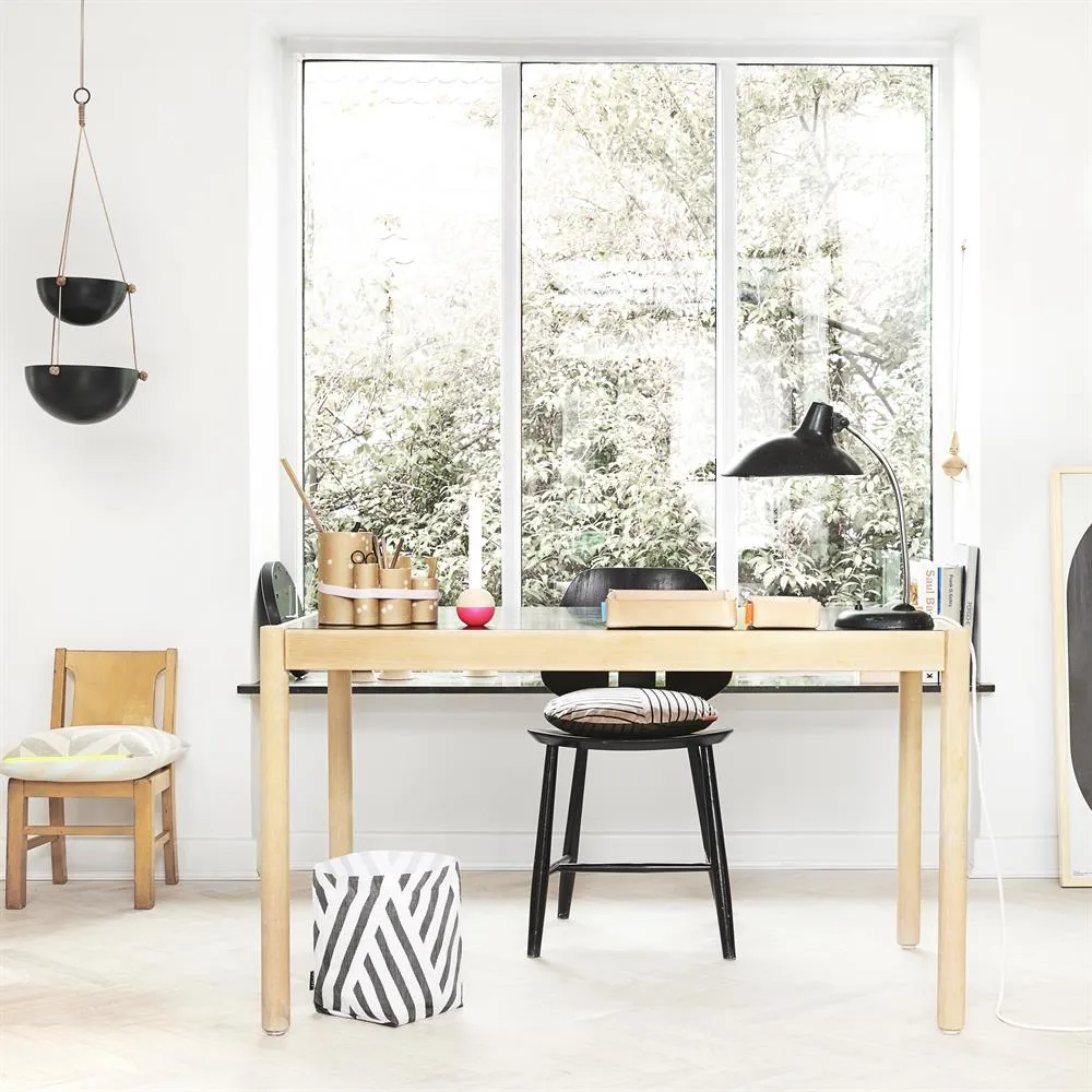 Pif Paf Puf Hängeschale dunkelgrau, 2 Körbe OYOY