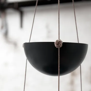 Pif Paf Puf Hängeschale dunkelgrau - 2 Körbe - OYOY