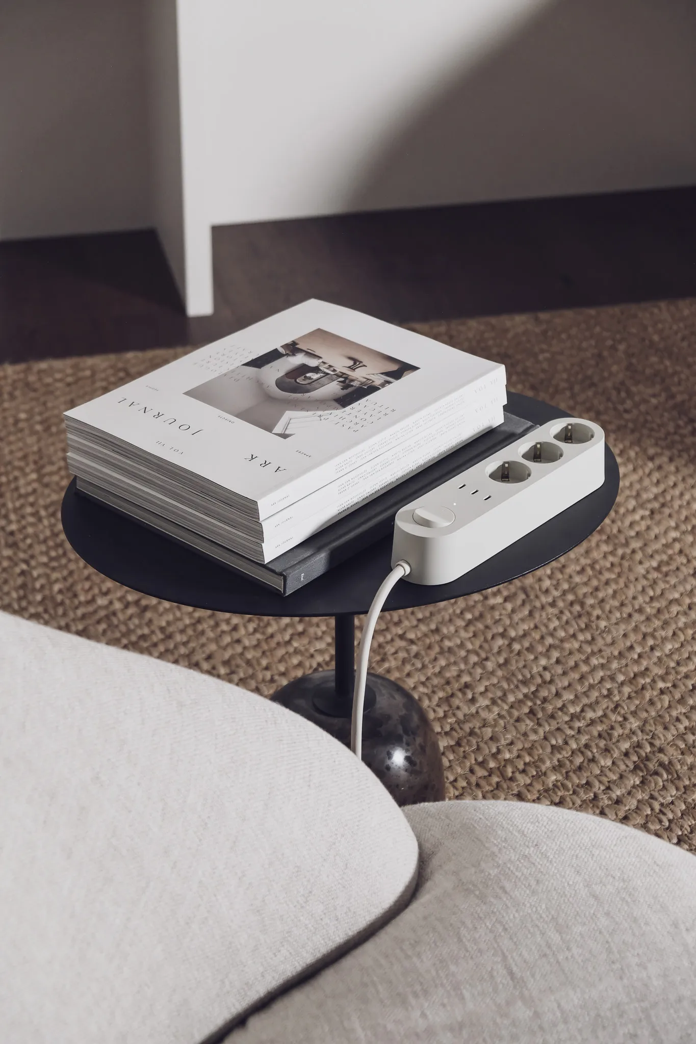 Alma Power Bar Steckdosenleiste, Sandhamn beige palett3