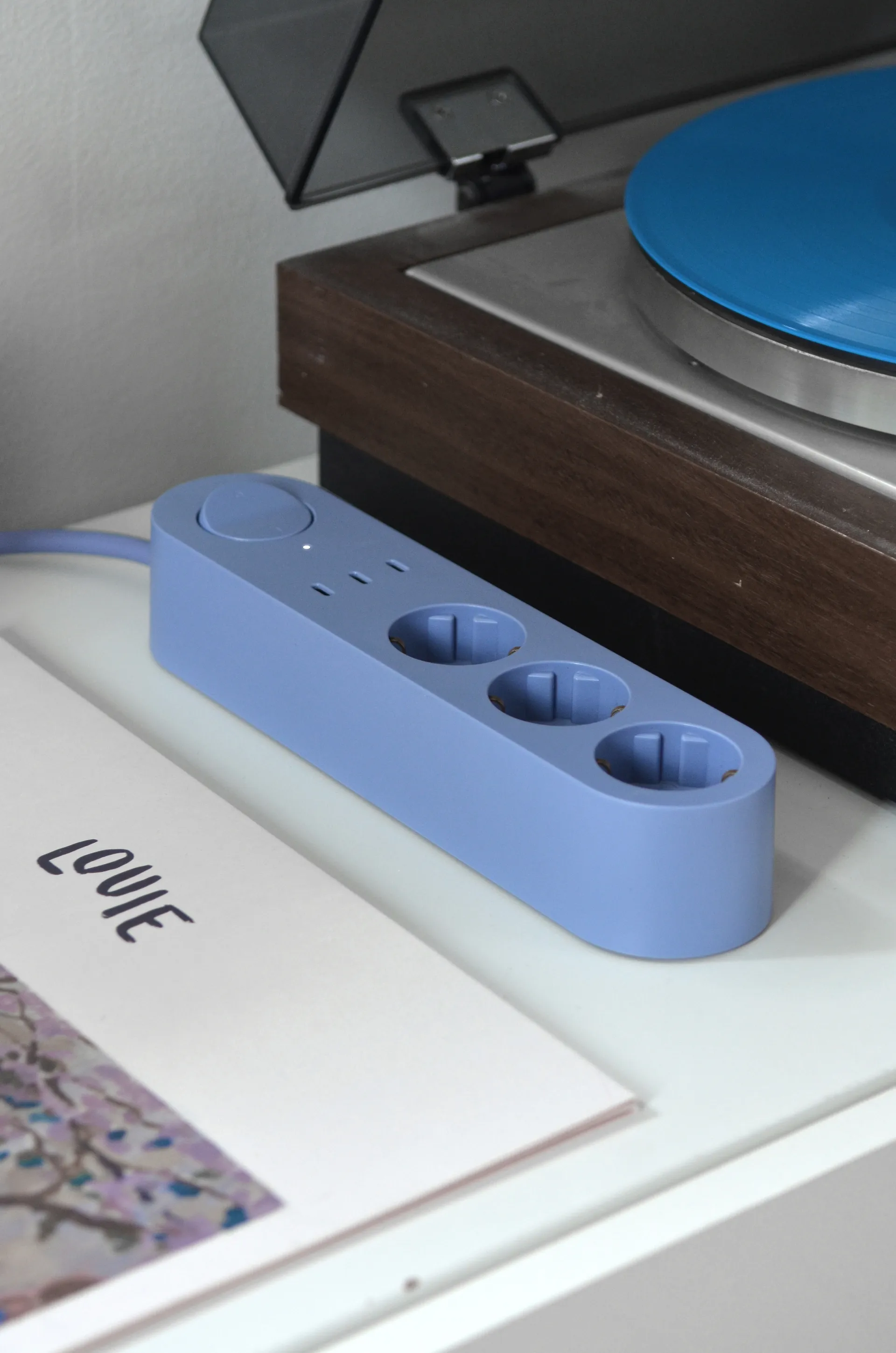 Alma Power Bar Steckdosenleiste, Kattegatt blue Palette