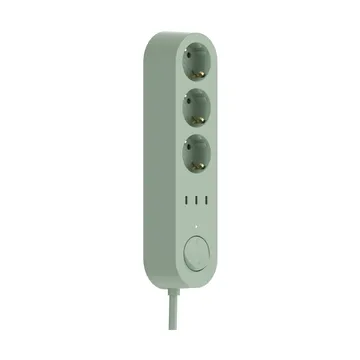 Alma Power Bar Steckdosenleiste - Midsummer green - Palette