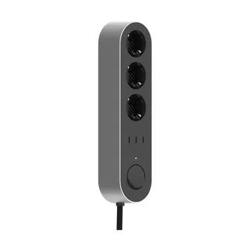 Edgar Power Bar Steckdosenleiste - Satin Aluminium - Palette