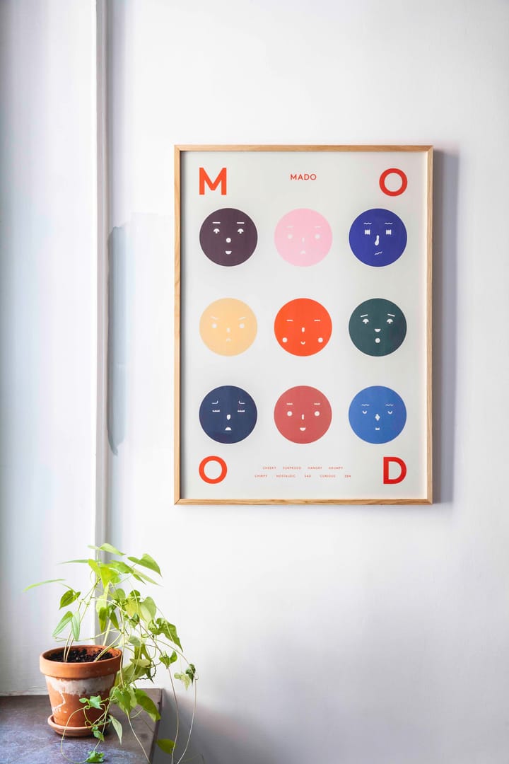 9 Moods Poster, 50 x 70cm Paper Collective