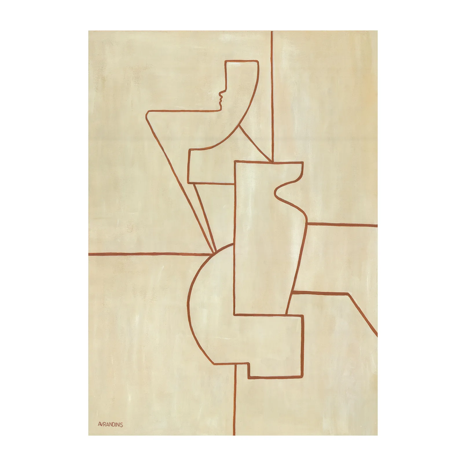 Antic Ideal 01 Poster, 70x100 cm Paper Collective