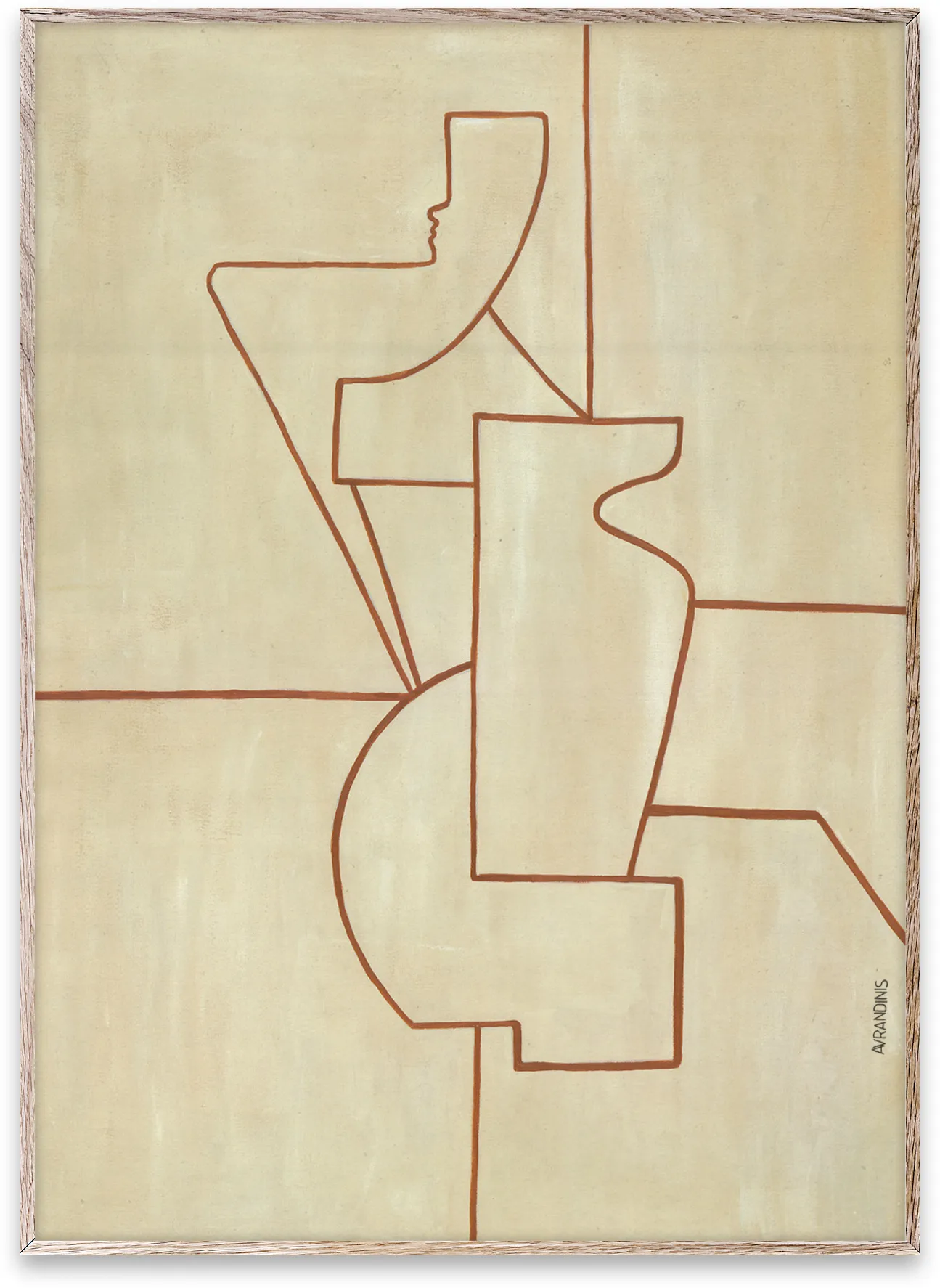 Antic Ideal 01 Poster, 70x100 cm Paper Collective