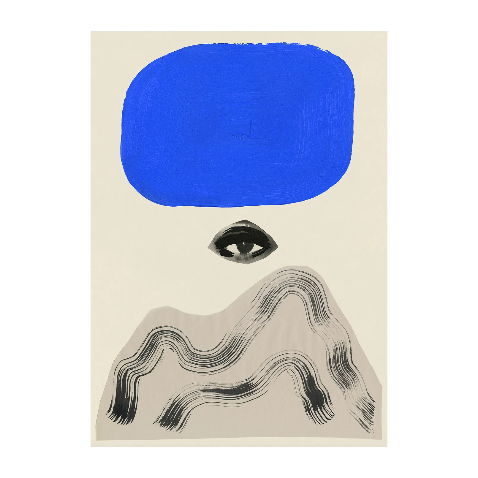 Between Mountain & Sky Poster, 50 x 70cm Paper Collective