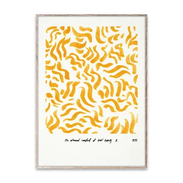 Comfort - Yellow Poster - 30 x 40cm - Paper Collective
