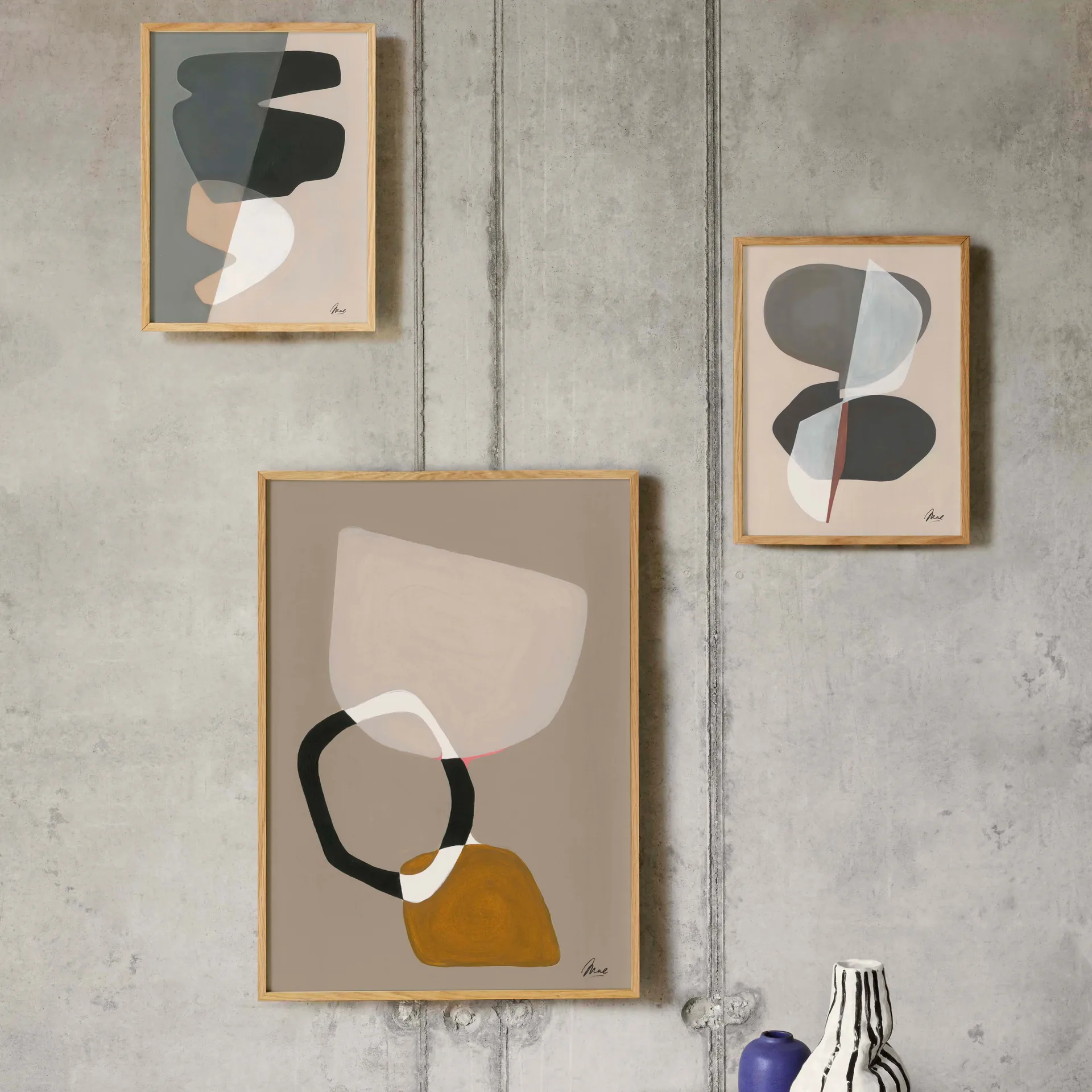 Composition 03 Poster, 50 x 70cm Paper Collective