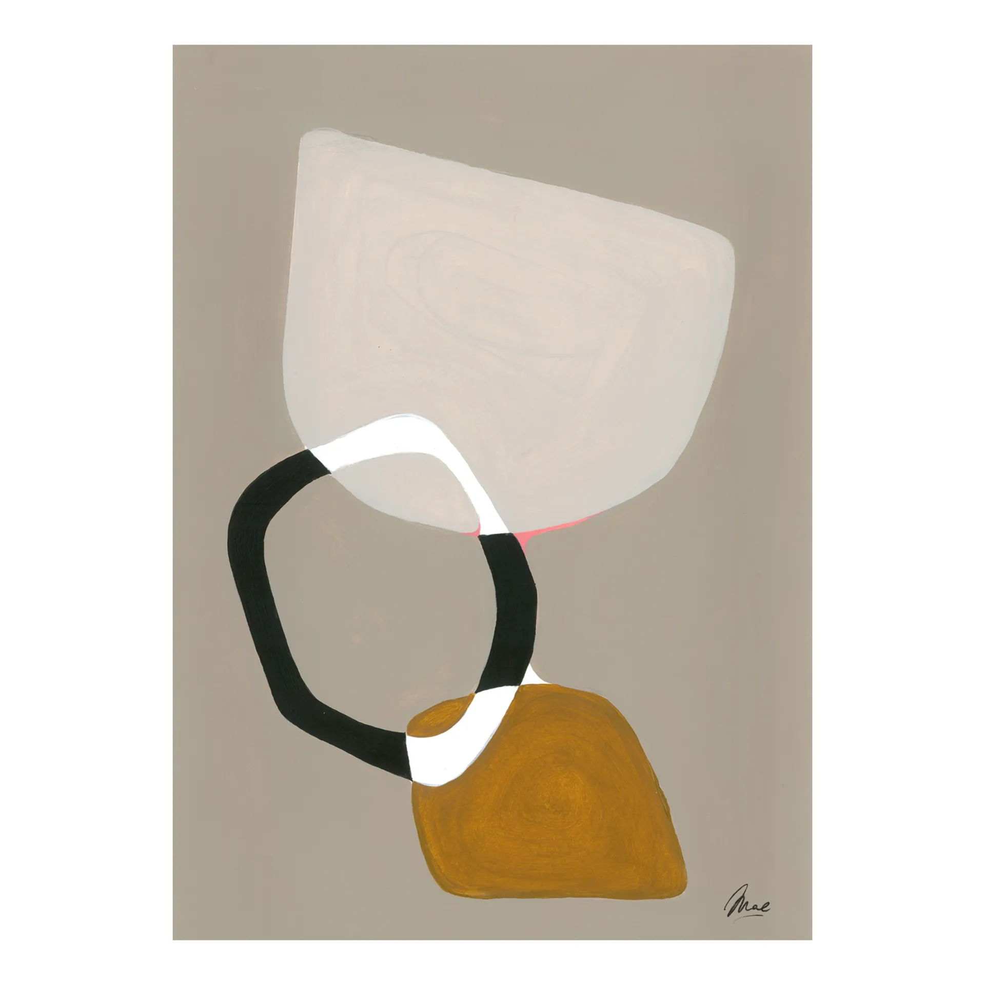 Composition 03 Poster, 50 x 70cm Paper Collective