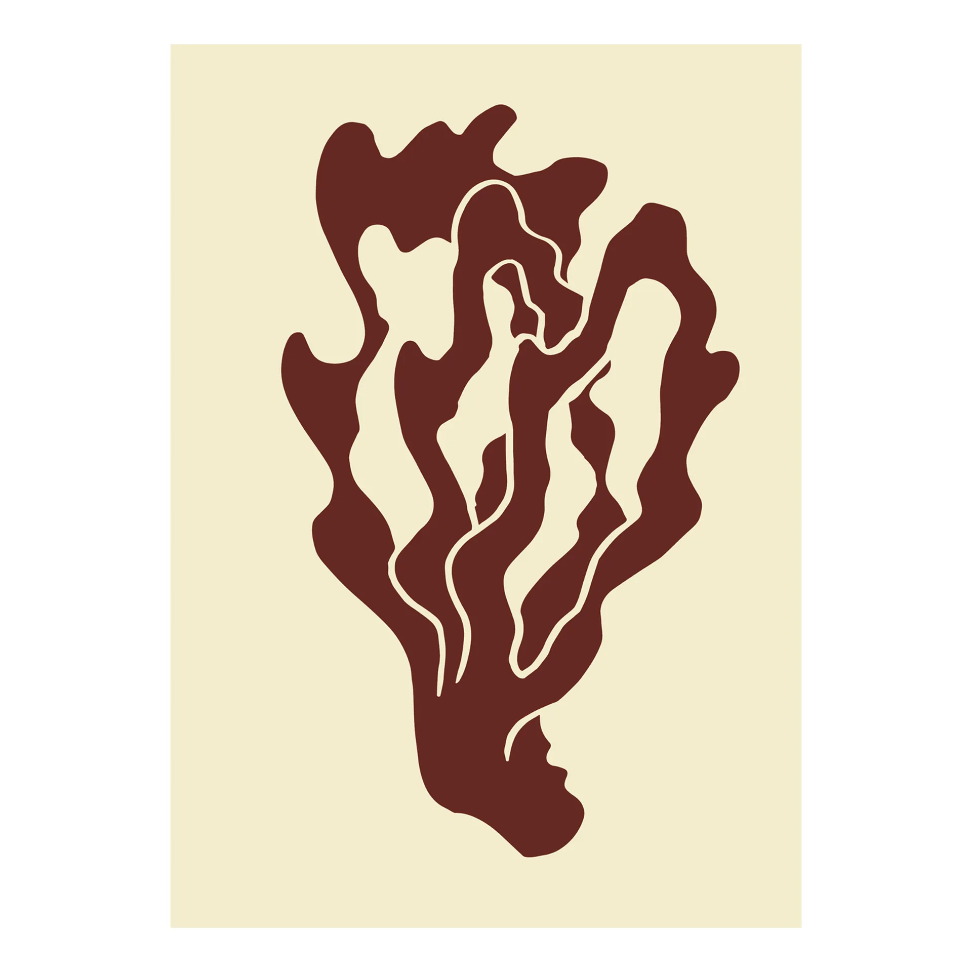 Coral 01 Poster, 50 x 70cm Paper Collective