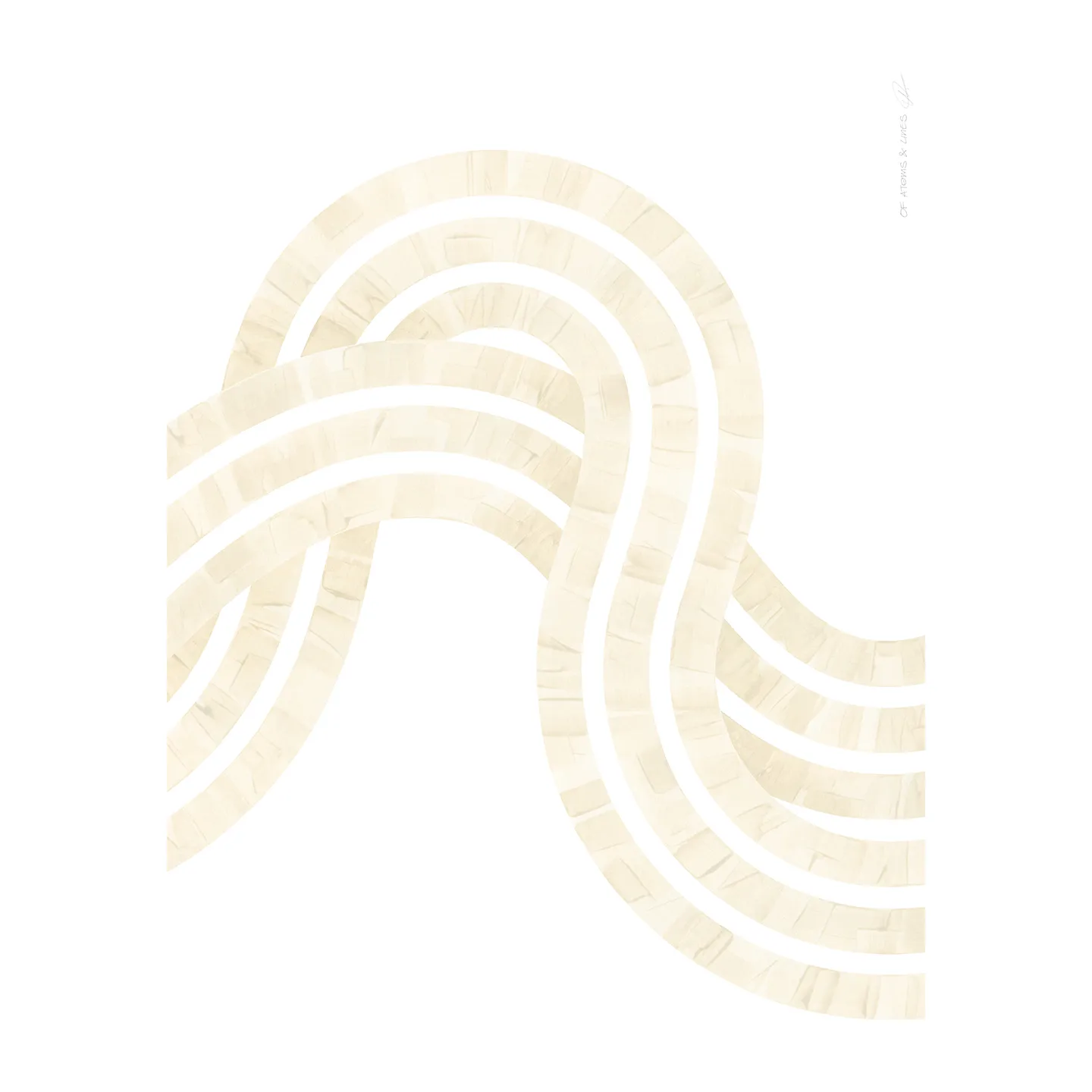 Entropy Sand 02 Poster, 30 x 40cm Paper Collective