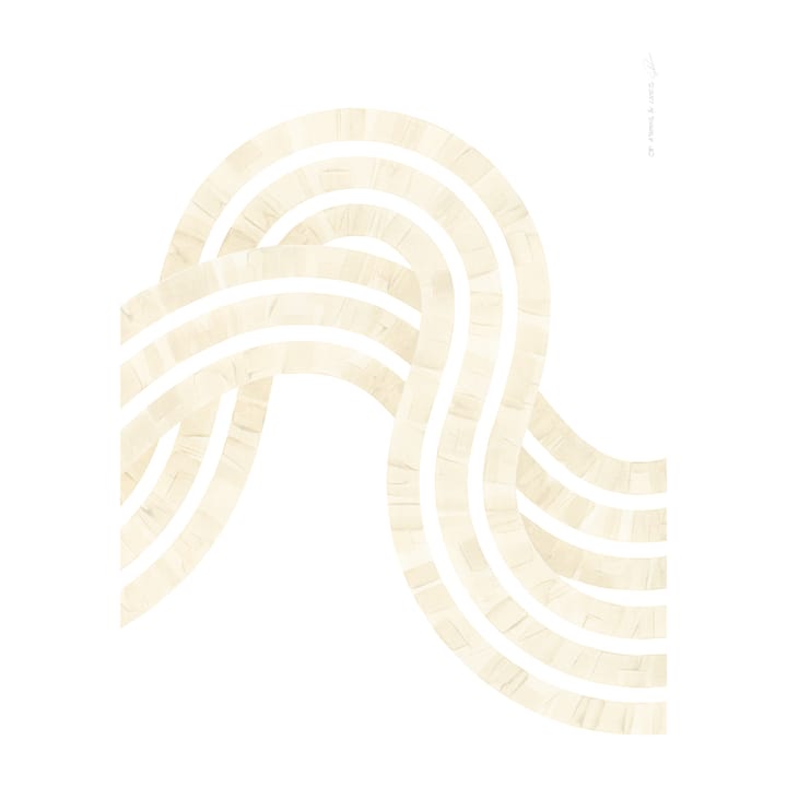 Entropy Sand 02 Poster, 50 x 70cm Paper Collective