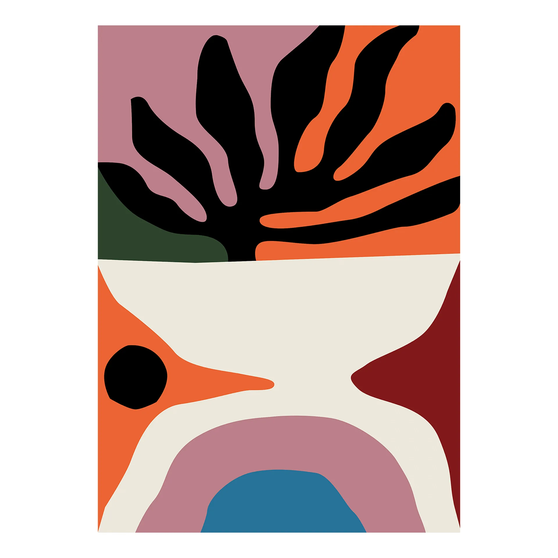 Flora Poster, 50 x 70cm Paper Collective