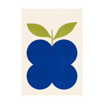 Indigo Fruit Poster - 30 x 40cm - Paper Collective