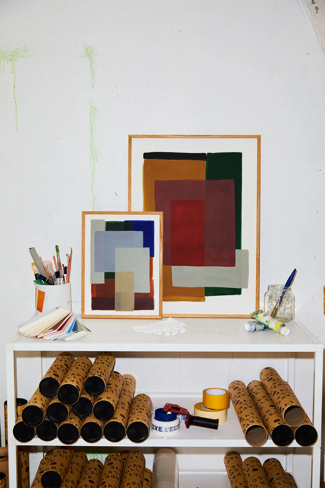 Layers 02 Poster, 30 x 40cm Paper Collective