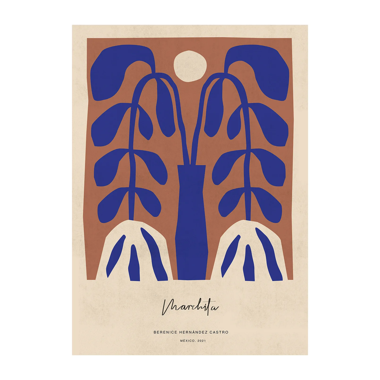 Marchita Poster, 30 x 40cm Paper Collective