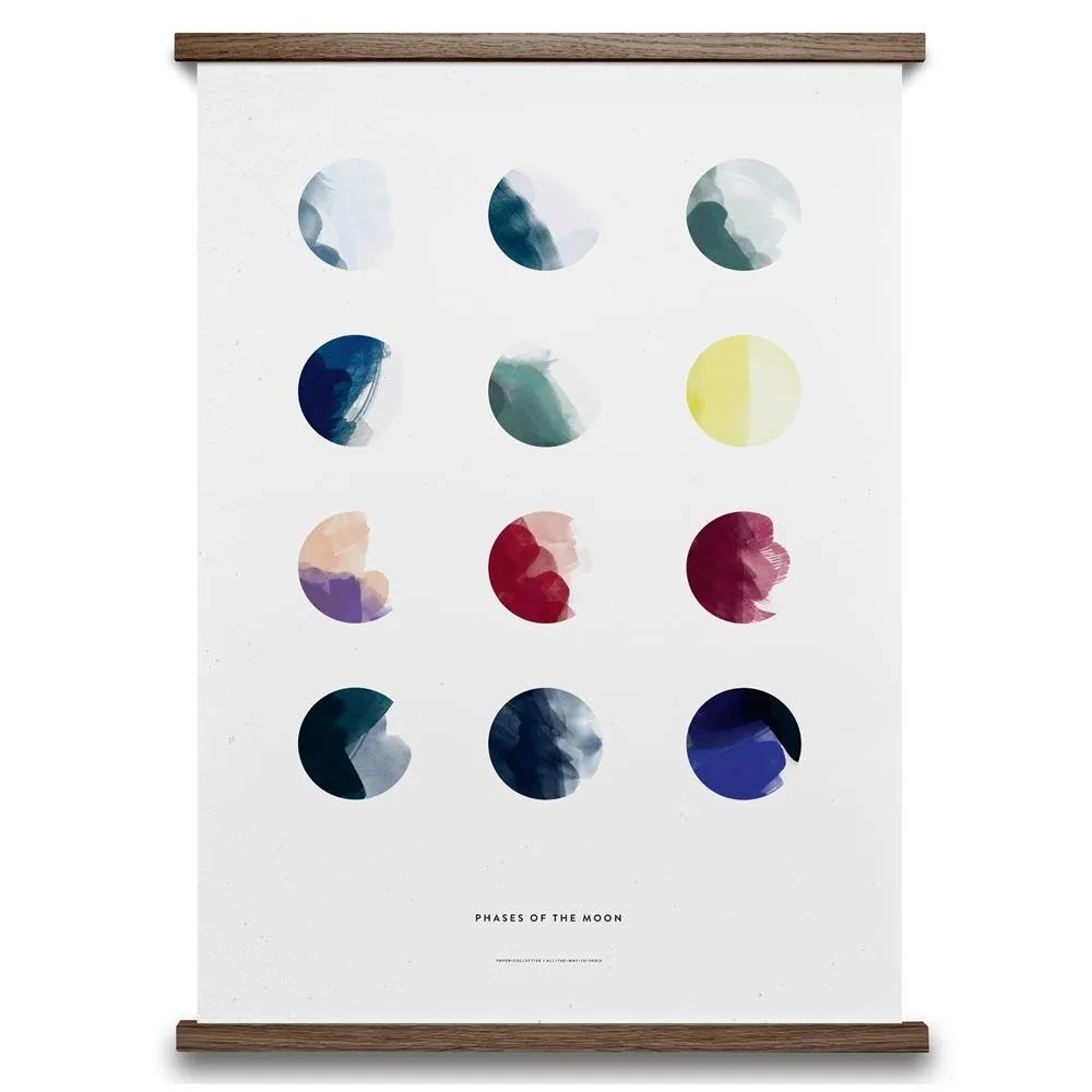 Moon Phases Poster, 50 x 70cm Paper Collective